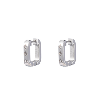 Oorbellen E2703-1 crystal zilver - Day&amp;Eve