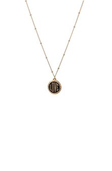 Ketting N2866-1 enamel LOVE goud - Day&amp;Eve