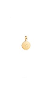 Initiaal/letter krans tbv ketting goud  - Day&amp;Eve 