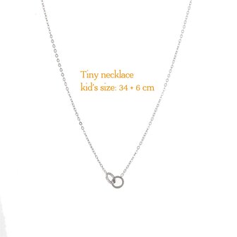 Ketting TN8827-1 infinity tiny zilver - Day&amp;Eve 