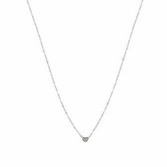 Ketting TN0773-1 heart tiny dutchies zilver - Day&amp;Eve 