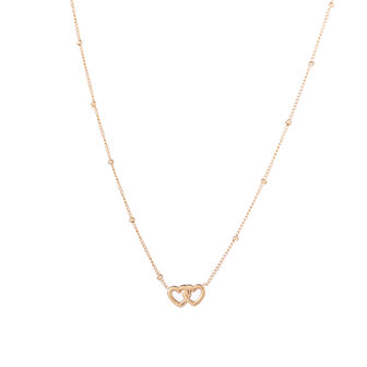 Ketting N3208-2 small hearts goud - Day&amp;Eve 