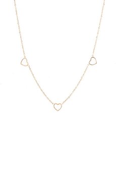 Ketting N3203-2 3 hearts goud - Day&amp;Eve 