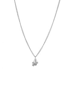 Ketting N2339-1 flower zilver - Day&amp;Eve