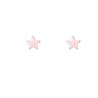 Oorbellen E3319-4 enamel star stud pink - Day&amp;Eve 