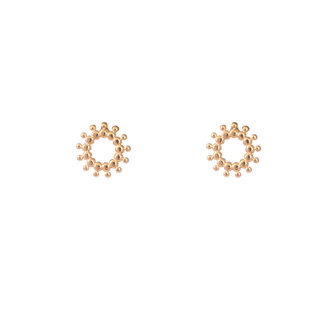 Oorbellen E3334-2 wreath stud goud - Day&amp;Eve