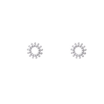 Oorbellen E3334-1 wreath stud zilver- Day&amp;Eve