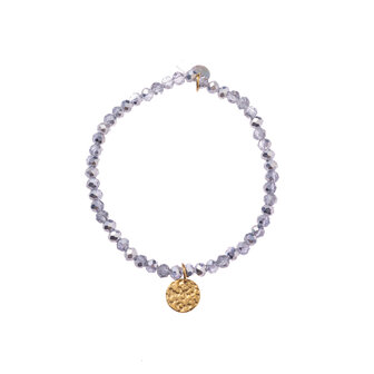 Armband B2950-19 beads silver charm - Day&amp;Eve