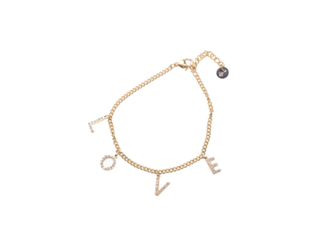 Armband B2258-2 love goud - Day&amp;Eve