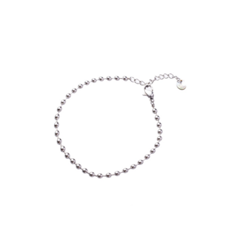 Armband B2832-1 balls zilver - Day&amp;Eve