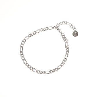 Armband B1860-1 chain zilver - Day&amp;Eve