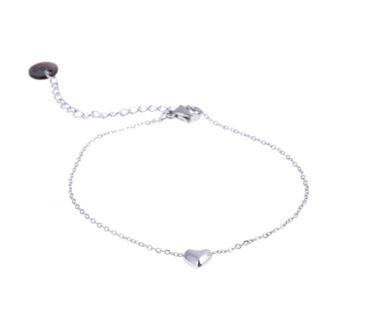 Armband B8814-1 heart zilver - ​​​​​​​Day&amp;Eve 