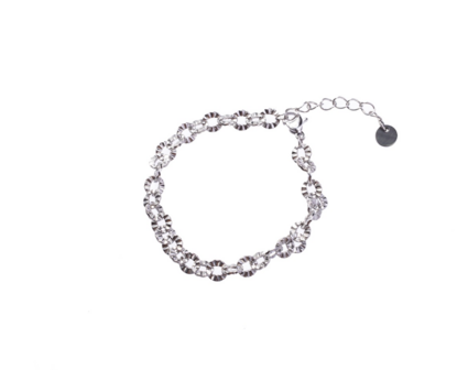 Armband B2757-1 party garland zilver - Day&amp;Eve