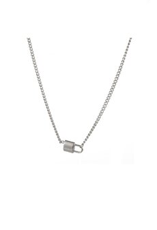 Ketting N1857-1 slot zilver - Day&amp;Eve 