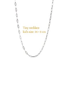 Ketting TN1863-1 schakel tiny zilver - Day&amp;Eve 