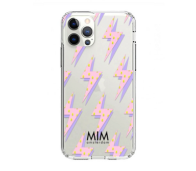 Telefoonhoesje pink baby thunder - Mim Amsterdam