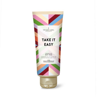 Body wash tube Take it easy - The Gift Label