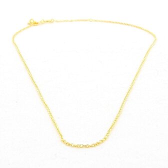 Ketting Anker goud (div. lengtes) - Imotionals