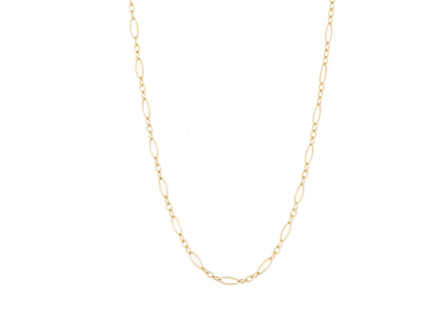 Ketting TN2708-2 shiny schakels tiny  goud - Day&amp;Eve