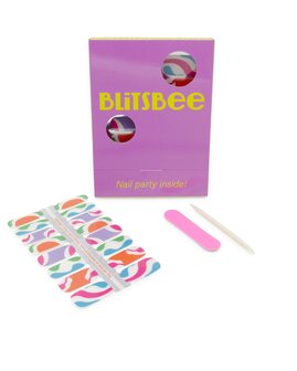 Nagel stickers Colorful Swirls- Blitsbee