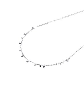 Ketting N9313-1 small coins zilver - Day&amp;Eve 