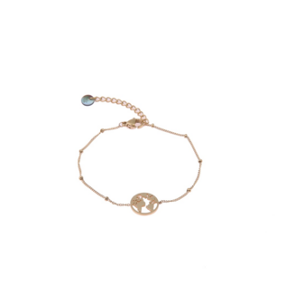 Armband B0445-2 bracelet world goud - Day&amp;Eve 