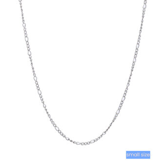 Ketting TN3951-1 small link necklace tiny zilver - ​​​​​​​Day&amp;Eve 