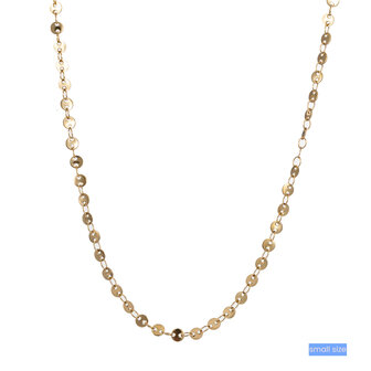 Ketting TN3950-2 small rounds necklace tiny goud - ​​​​​​​Day&amp;Eve 