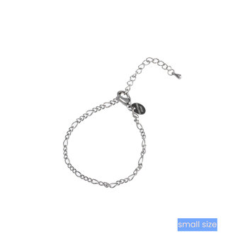 Armband TB3951-1 tiny bracelet small link zilver - ​​​​​​​Day&amp;Eve 