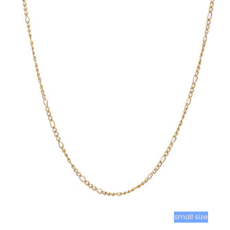 Ketting TN3951-2 small link necklace tiny goud - ​​​​​​​Day&amp;Eve 