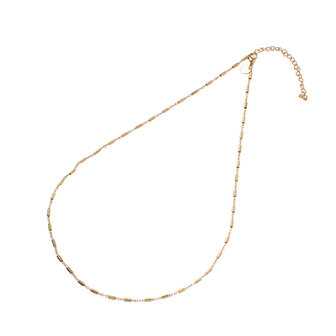 Ketting N3953-2 tube link goud - ​​​​​​​Day&amp;Eve 