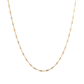 Ketting N3953-2 tube link goud - ​​​​​​​Day&amp;Eve 