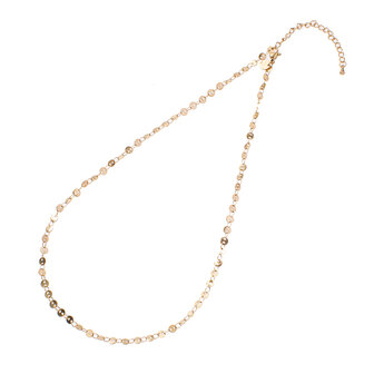 Ketting N3950-2 small rounds goud - ​​​​​​​Day&amp;Eve 