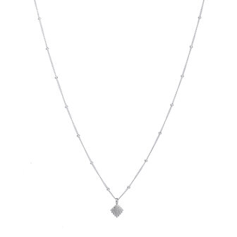 Ketting N3818-1 small fan necklace zilver - Day&amp;Eve 