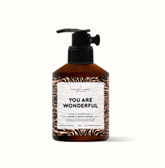 Handlotion You are wonderful - The Gift Label