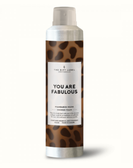 Shower foam You are fabulous 2 - The Gift Label