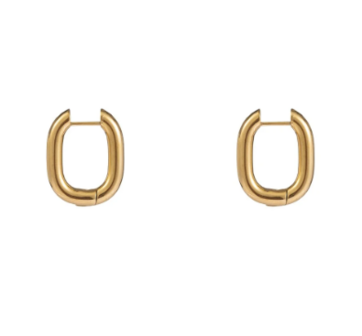 Oorbellen E3969-2 hoop 4x19x23 mm goud - Day&amp;Eve 