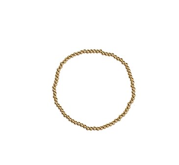 Armband B4202-2 balsy bracelet 3 mm  goud - Day&amp;Eve