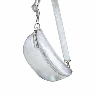 Tas funny you metallic/zilver - Baggyshop