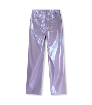 Metallic broek lila Elise - Refined Department