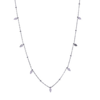 Ketting N4409-1 fine petals necklace zilver - ​​​​​​​Day&amp;Eve 