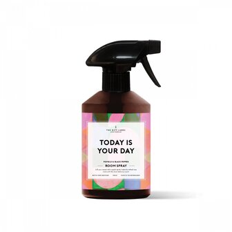 Roomspray Today is your day - The gift label