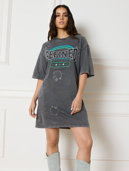 Jurk t-shirt dress Bella - Refined Department