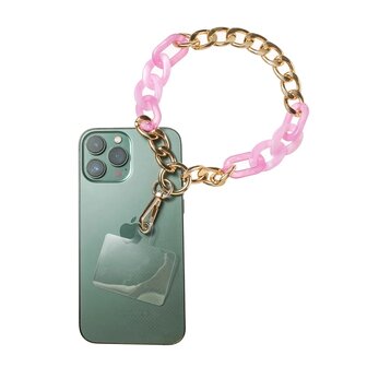 Short Chain PinkTelephone Cord T4512-2 - Day&amp;Eve