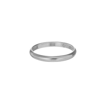 Armband B4712-1 Spring bracelet 8 mm zilver- Day&amp;Eve