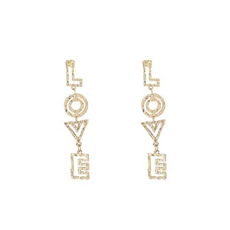 Oorbellen E4709-2 Little love earring Goud- Day&amp;Eve 