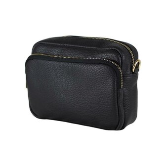 Tas Second Layer zwart (goud) - Baggyshop