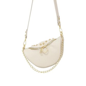 Tas Bright studs  beige - Baggyshop