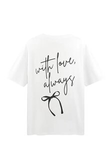 T-shirt with love always wit