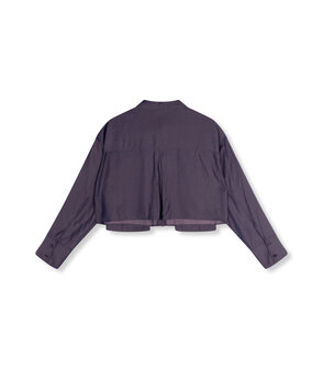 Pocket blouse Tina paars - Refined Department